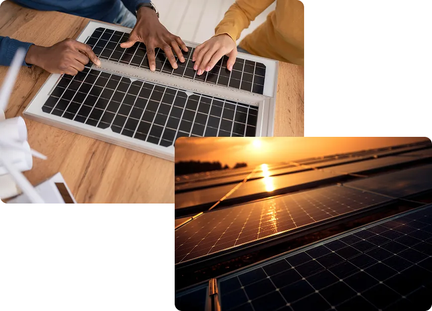 Étude d'un projet solaire sur ordinateur